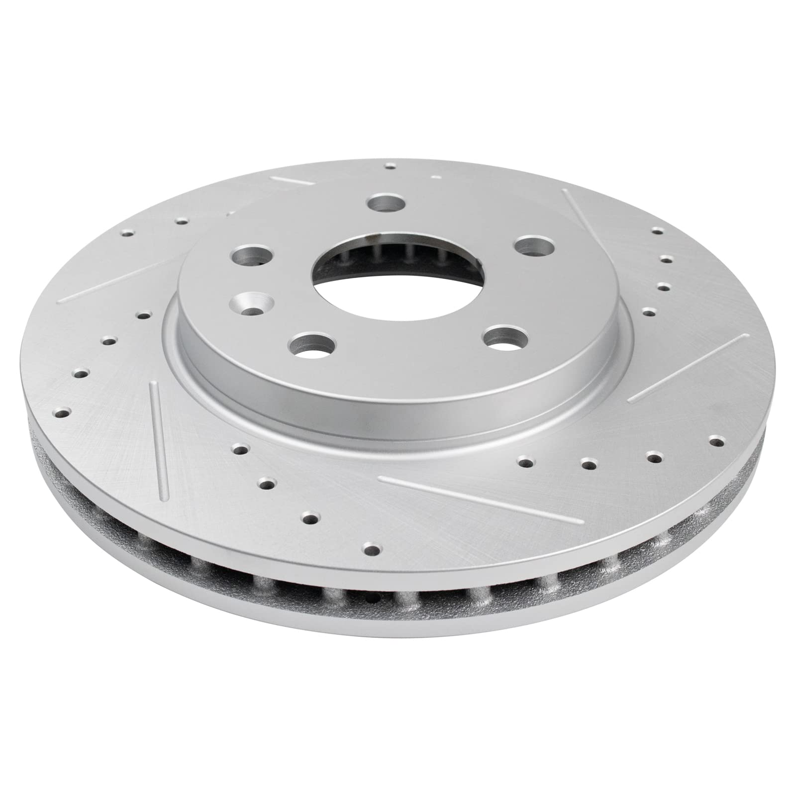 Trq Front Performance Brake Rotors Set Premium G-Coated Compatible With 2012-2016 Buick Lacrosse 2011-2017 Regal 2013-2016 Chevr