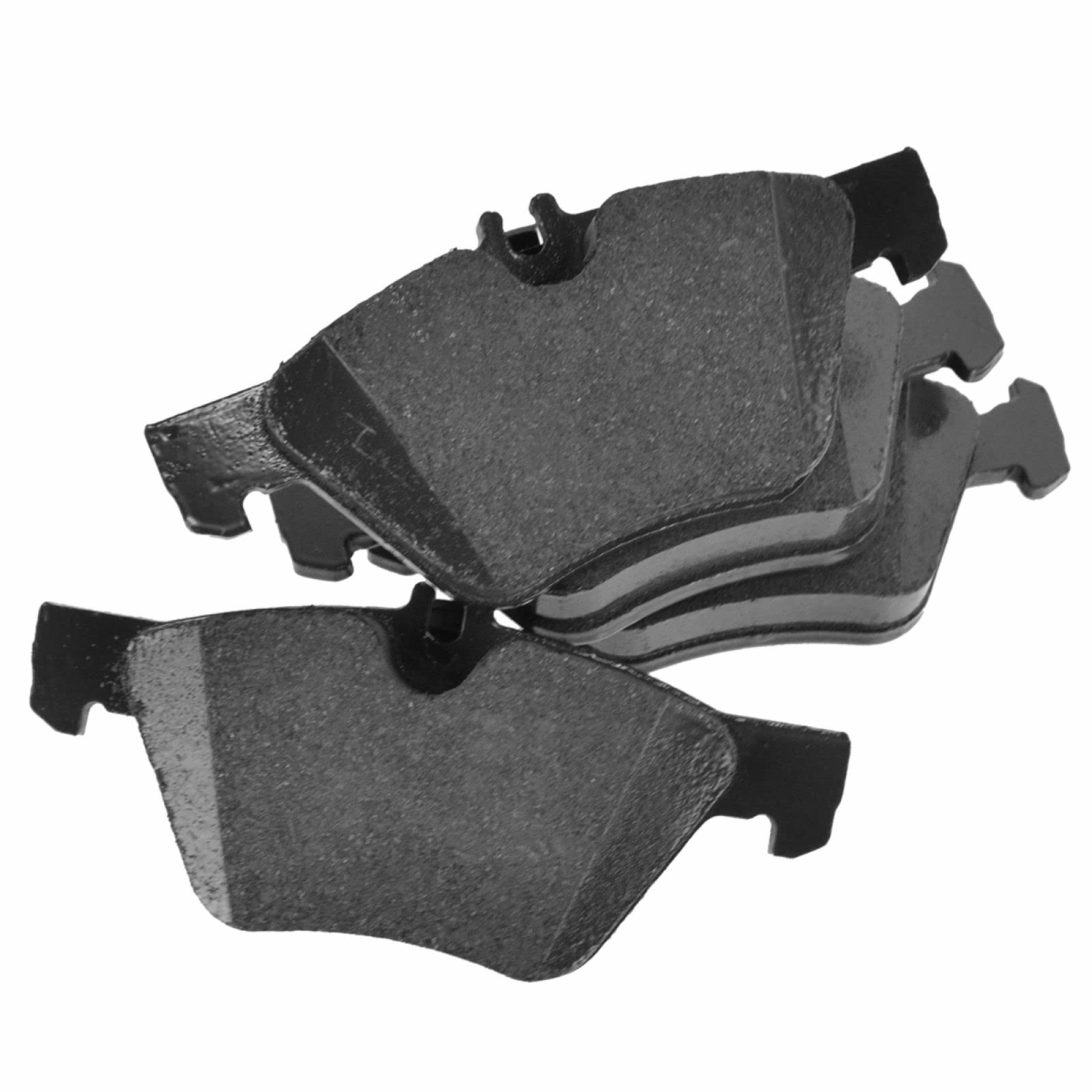 Trq Front And Rear Brake Pad & Rotor Kit Brake Pads Brake Rotor Ceramic Compatible With 2000-2003 Mercedes-Benz Clk320 Clk430 19