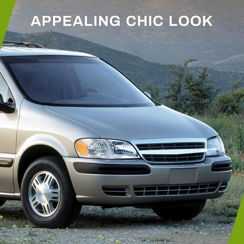 Autosaver88 Headlight Assembly Compatible With 1997-2005 Chevy Venture/ 97-04 Oldsmobile Silhouette/ 97-98 Pontiac Trans Sport/