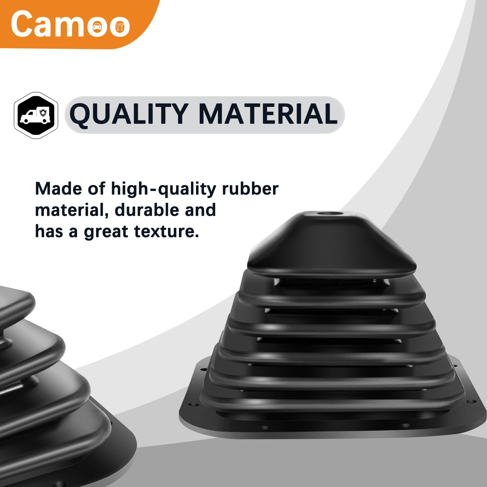 Camoo 924-5405 Automatic/Manual Transmission Shift Boot Compatible with Select Kenworth Models OEM Replacement Part Number K042-