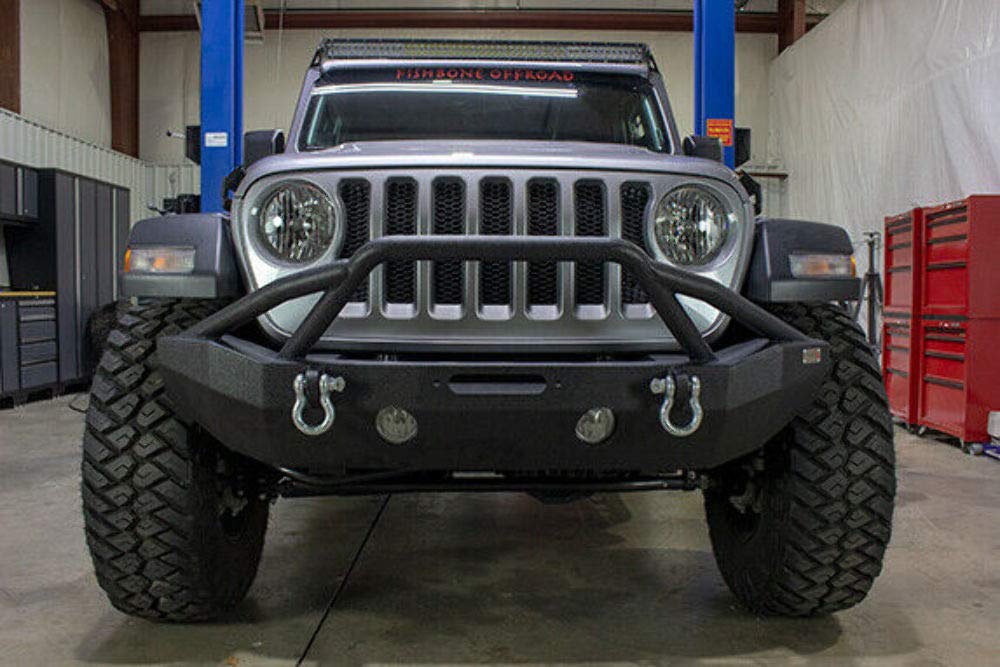 Fishbone Jl Mid Width Winch Bumper