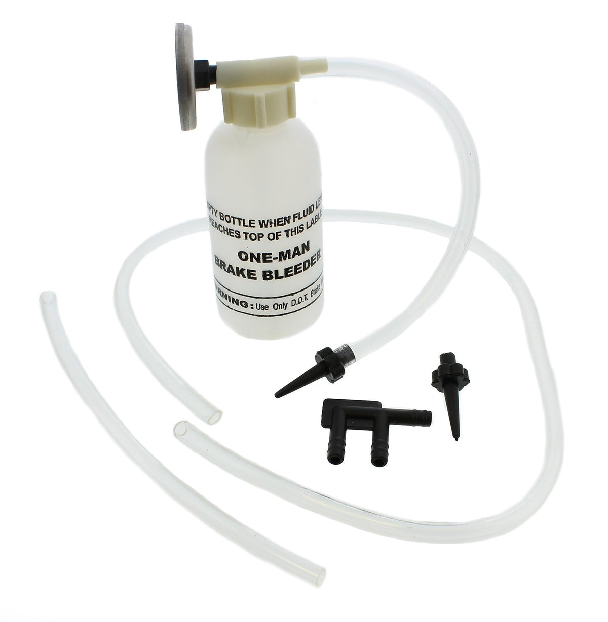 Abn One Man Brake Bleeder Kit - Small Brake Bleeder Bottle Brake Bleeding Kit With Magnet For One Man Jobs