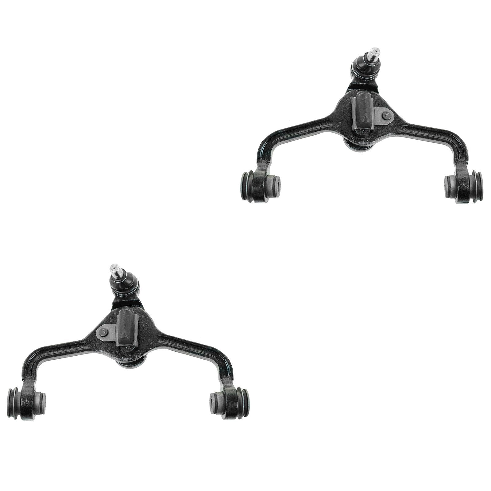 Trq Front Upper Control Arm With Ball Joint Set Compatible With 1995-2002 Ford Crown Victoria Lincoln Town Car Mercury Grand Mar