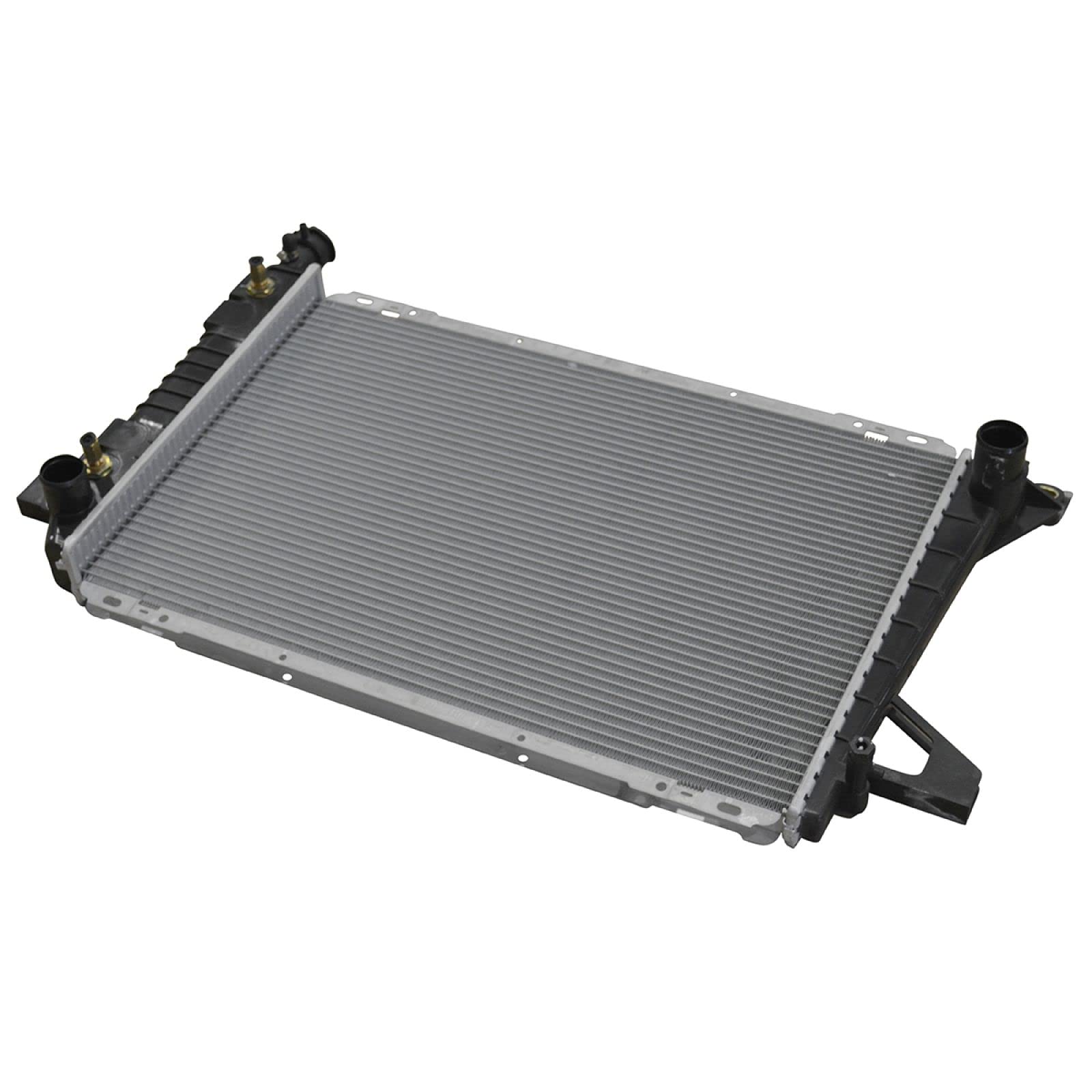 Trq Radiator Assembly Aluminum Core Compatible With 85-96 Ford Bronco F-150 F-250 97 F-250 Hd 85-97 F-350 Cu1453 Fo3010135