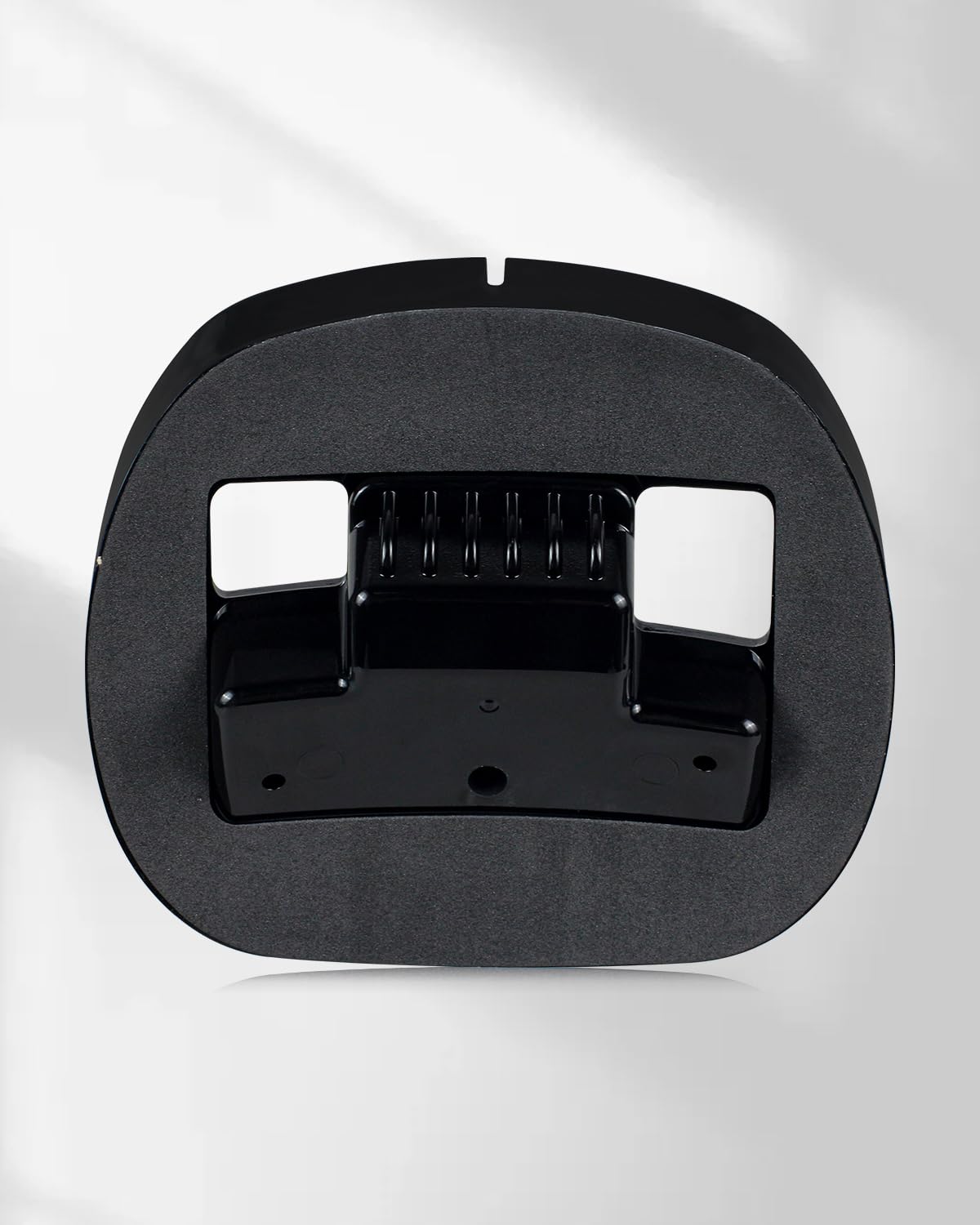 Quasco Black Tail Light Base Plate, Taillight Baseplate Compatible With Harley Sportster Dyna Road King Electra Glide Ultra Classic Heritage Softail, Replacement For 68296-99A