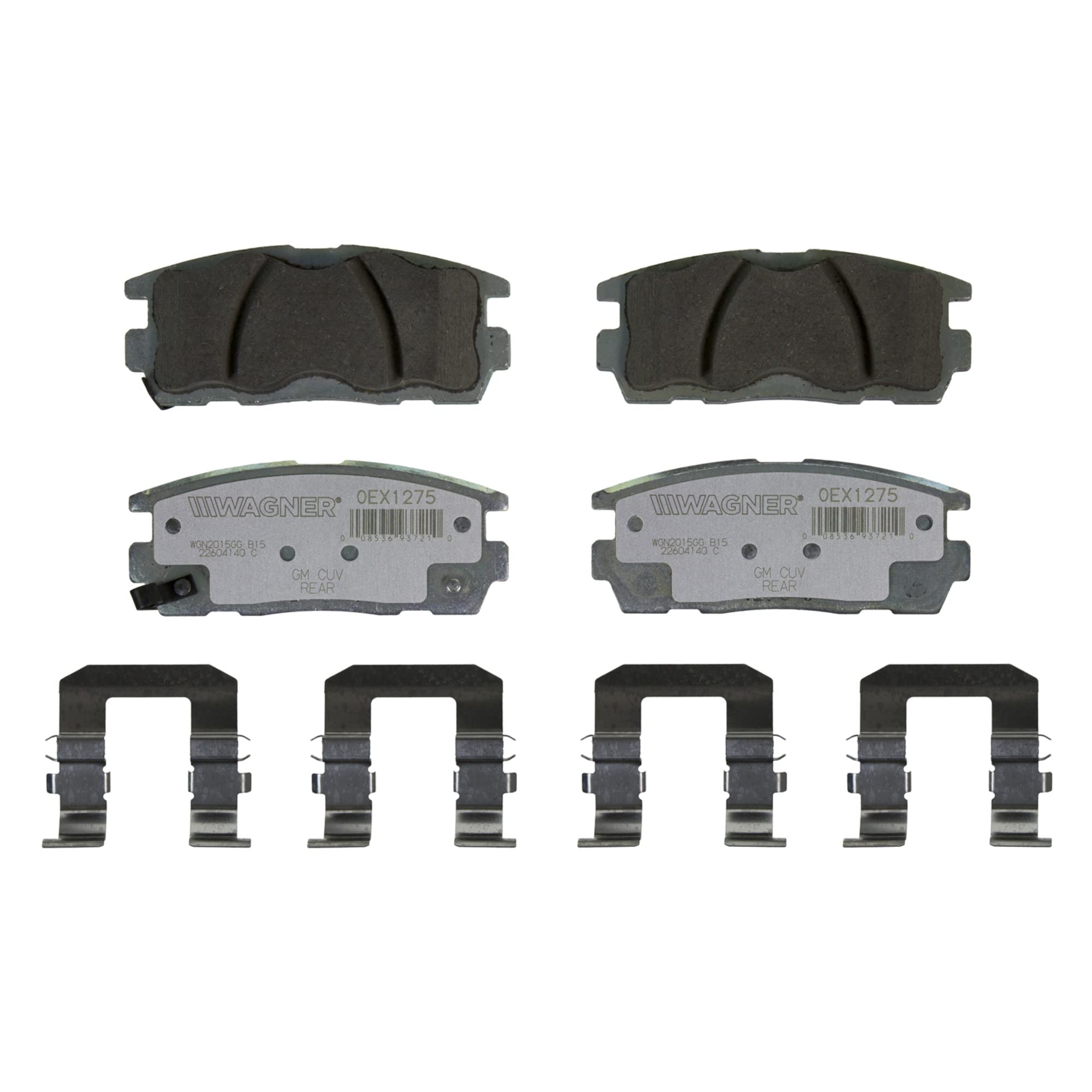 Wagner Brake Oex Oex1275 Disc Brake Pad Set Premium Ceramic