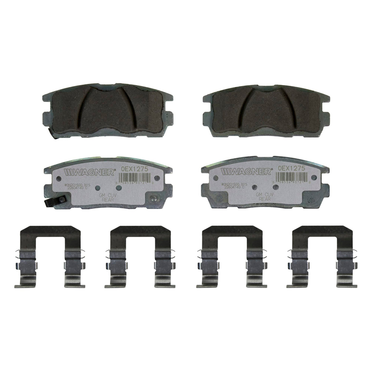 Wagner Brake Oex Oex1275 Disc Brake Pad Set Premium Ceramic