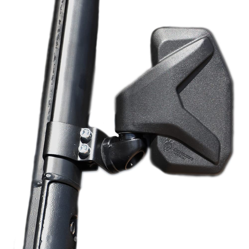 Chupacabra Offroad Rear View Side Mirror For Utv (Pack Of 2) Polaris Ranger Pro Fit/General/Defender Break Away W/Adjustable Arm