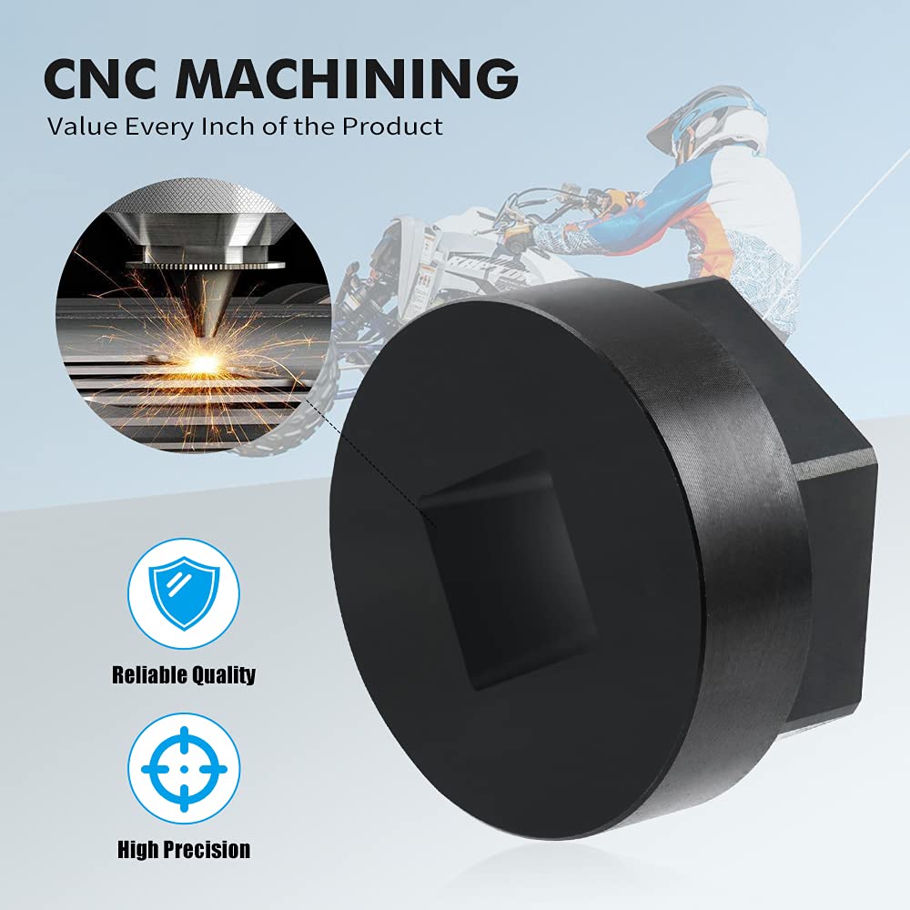 NICECNC Steering Stem Bearing Nut Bolt Removal Tool Compatible with Yamaha Raptor 700 660R 350, YFZ450 YFZ450R YFZ450X, Banshee 350 1988-2006, Wolverine Warrior Kodiak Grizzly 700 660 550 450 400 350