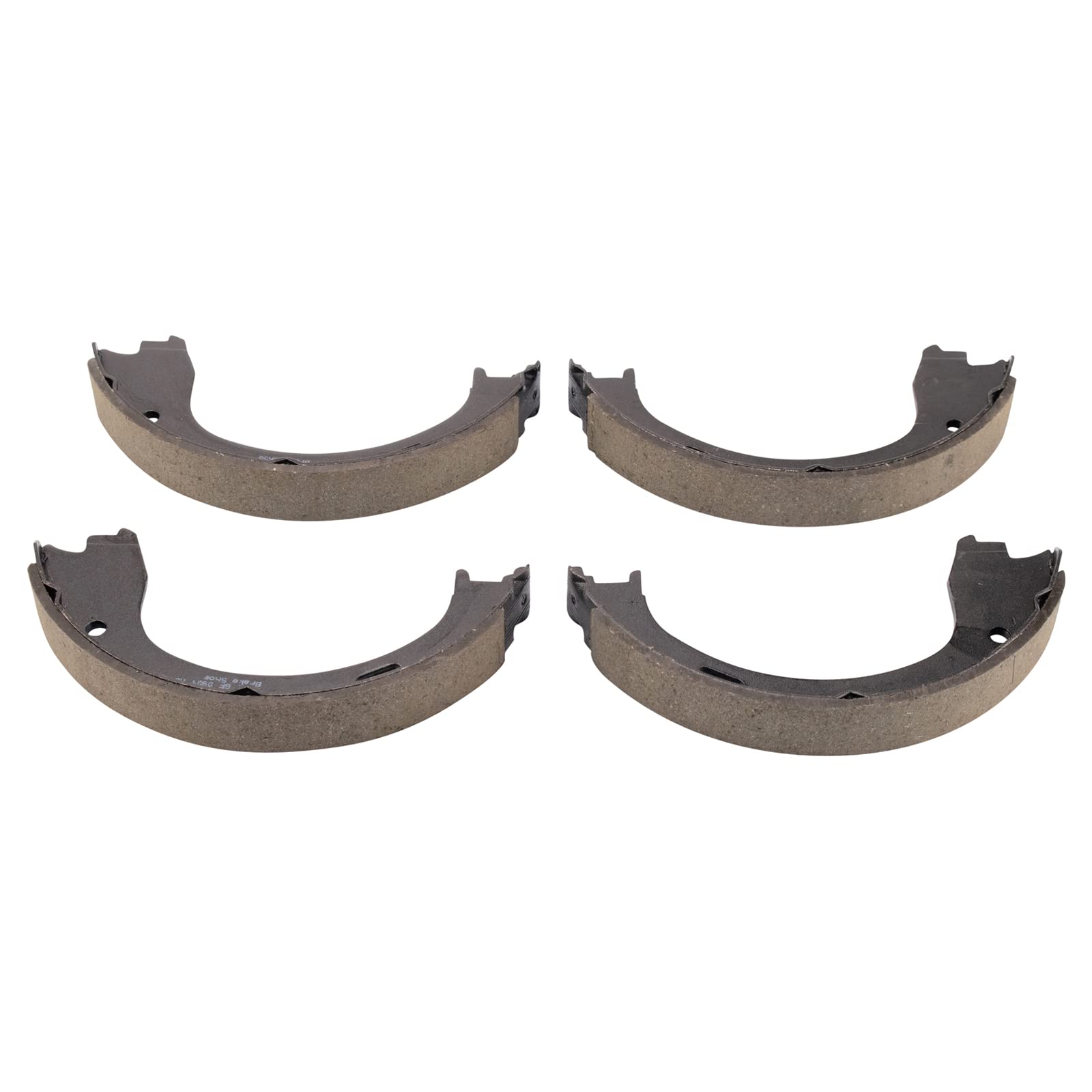 Trq Rear Ceramic Brake Pad & Rotor Kit Compatible With 2009-2010 Ford F-150