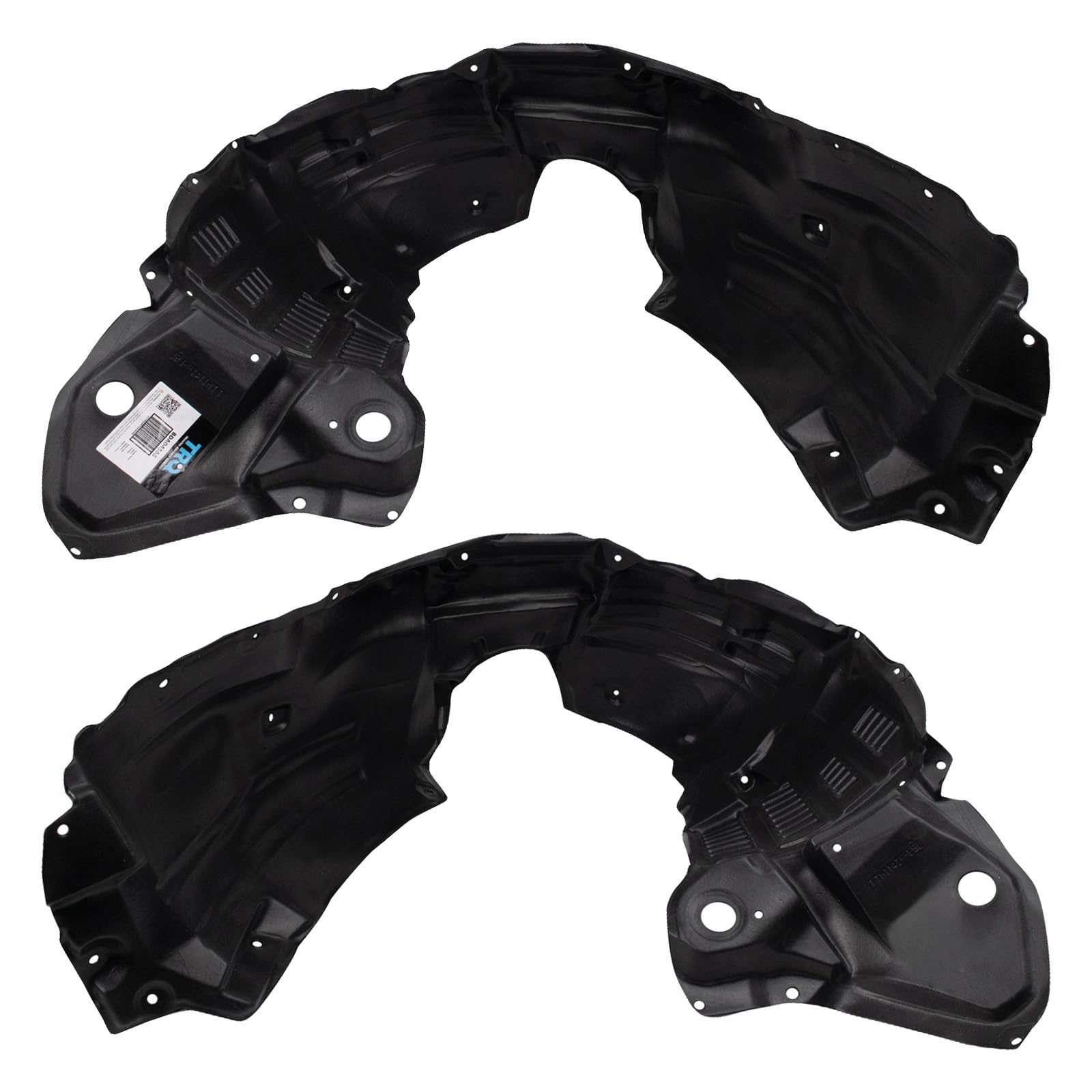 Trq Inner Fender Liner Set Compatible With 2014-2019 Toyota Highlander To1248195 To1249195
