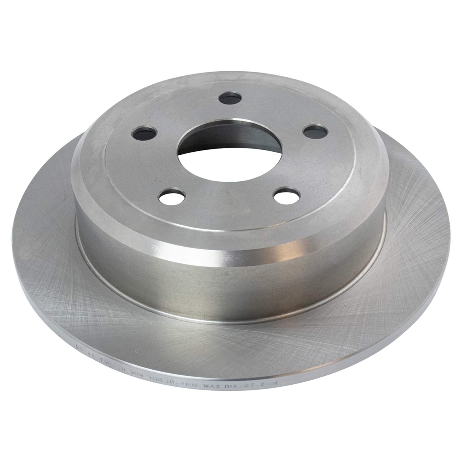 Trq Rear Brake Pad & Rotor Kit Brake Pads Brake Rotor Semi-Metallic Compatible With 2007-2017 Jeep Wrangler 2018 Wrangler Jk