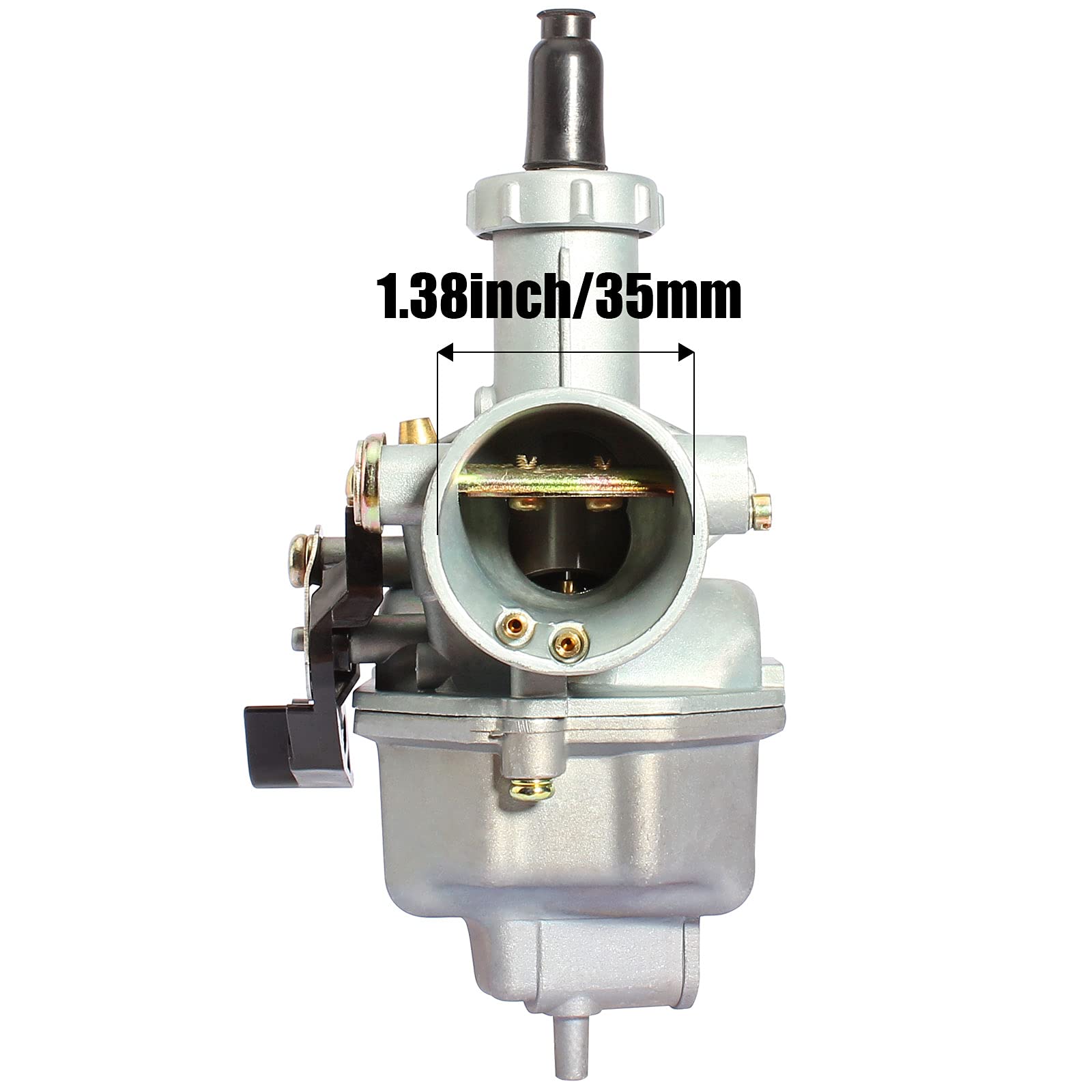 Liyyds Pz26 Carburetor Hand Choke For 100Cc-110Cc 125Cc 140Cc 150Cc 4-Stroke Engines Cb125 Xl125S Trx250 Trx250Ex Recon Atc185 A