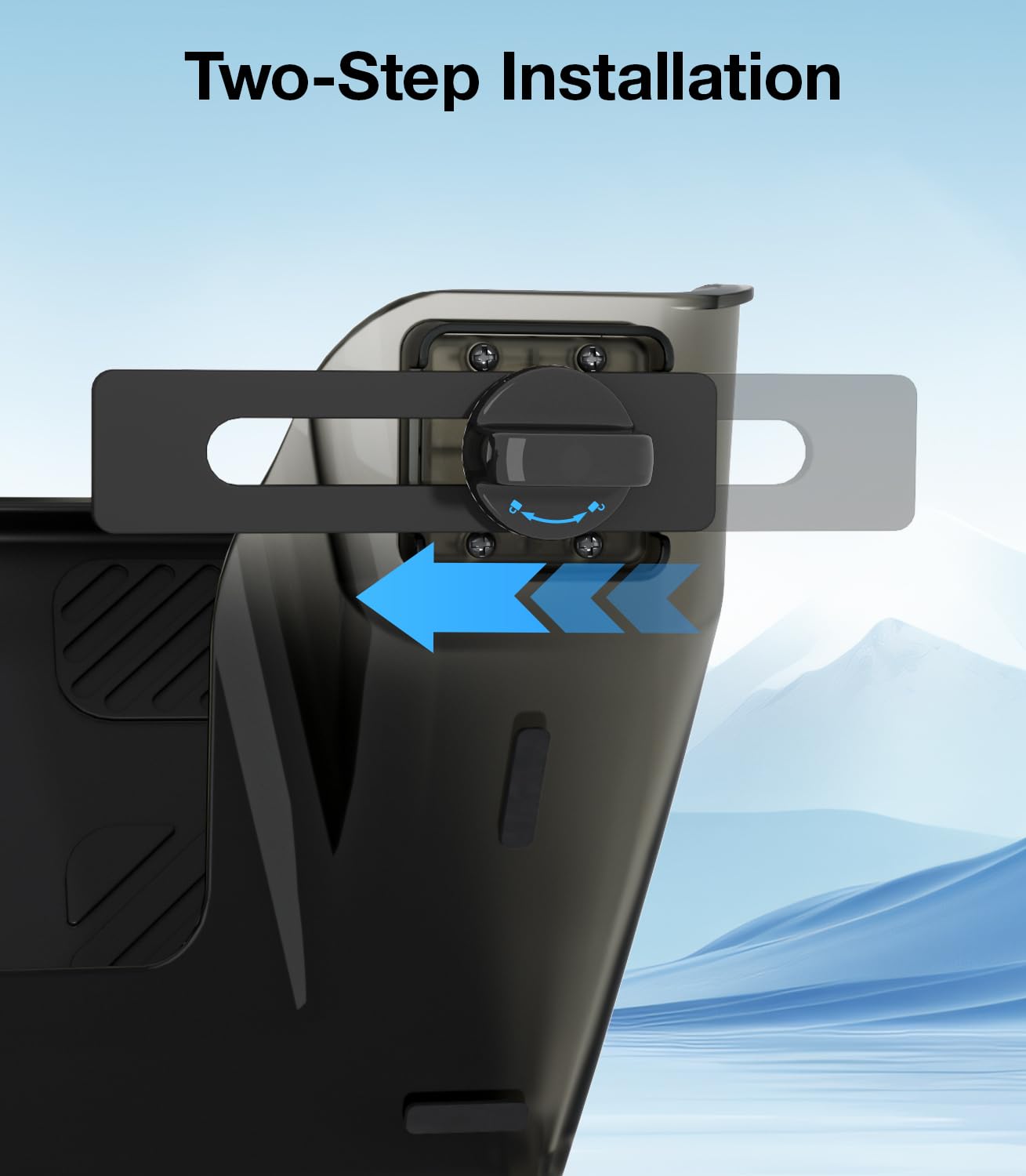 Wigoo 2025 Tesla Model 3 Accessories Under Screen Storage Box [Hidden Design & Stable Installation] Center Console Organizer Tra