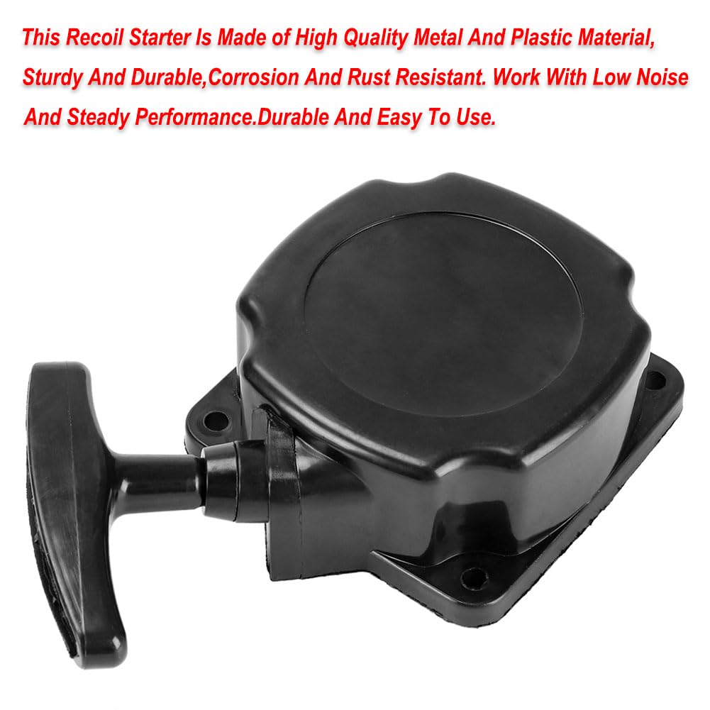 Recoil Pull Starter Replace for 33cc 43cc 47cc 49cc 50cc Engine Pocket Bike Gas Scooter X1 X2 X8 Dirt Bike Chopper ATV Quad Eart