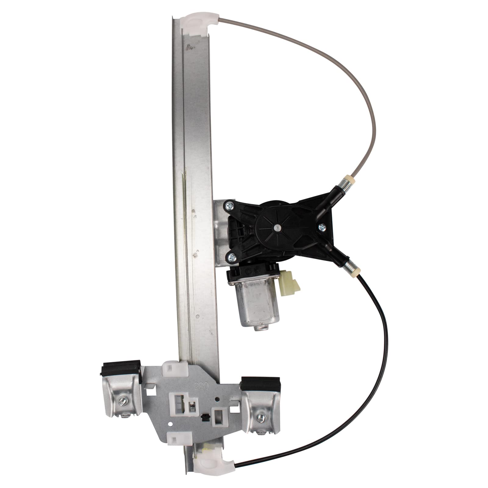 Trq Rear Right Power Window Regulator & Motor Assembly Passenger Side Compatible With 2004-2008 Pontiac Grand Prix