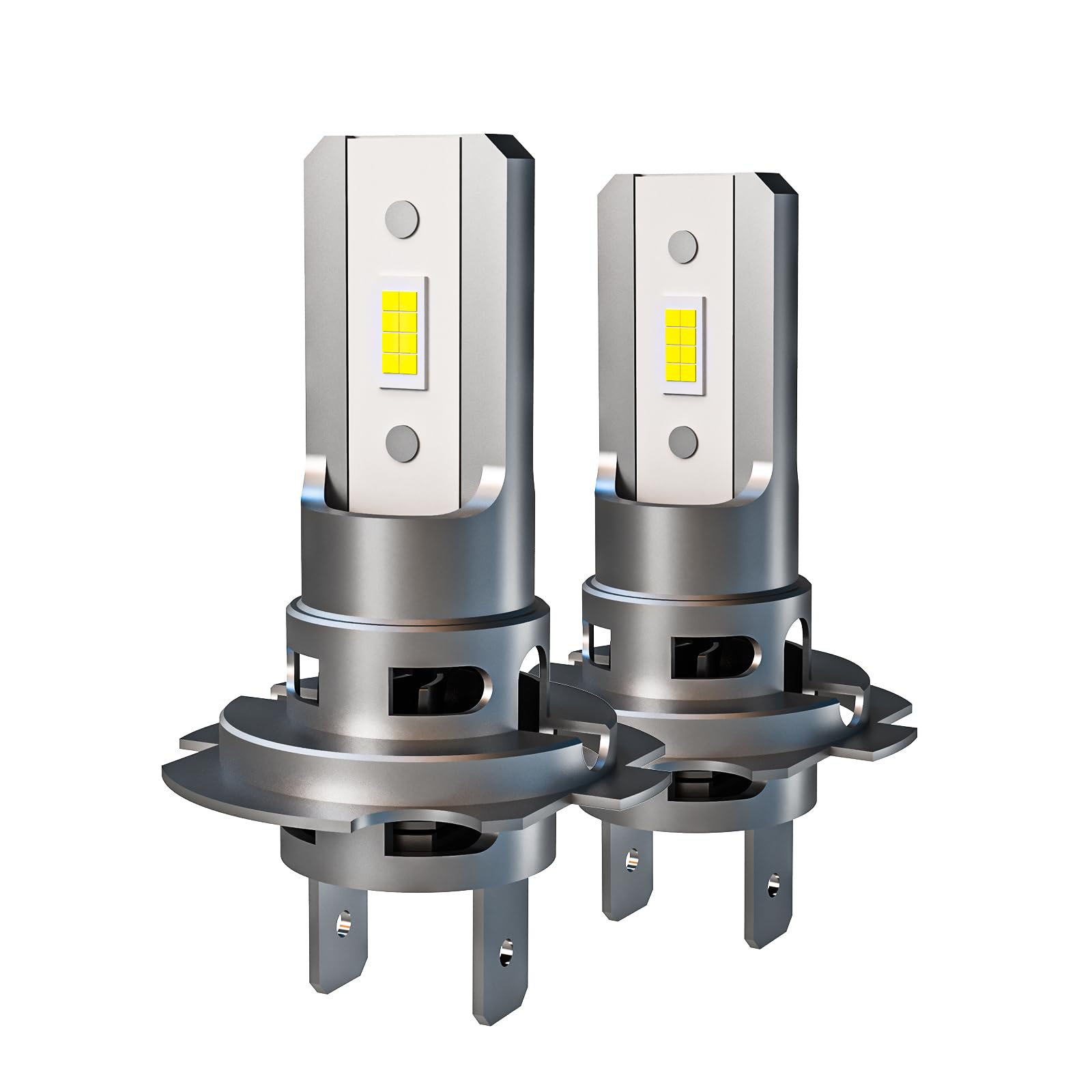 Rcj H7 Fog Bulbs, 6000K Cool White Super Bright, Plug And Play, Ip67, Pack Of 2