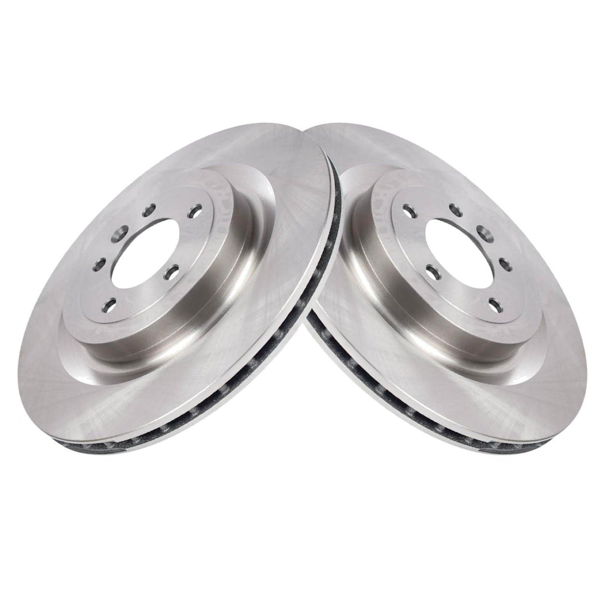 Trq Rear Brake Rotors Set Compatible With 2021-2023 Land Rover Defender 110 Defender 90 Discovery 2013-2022 Range Rover 2014-202