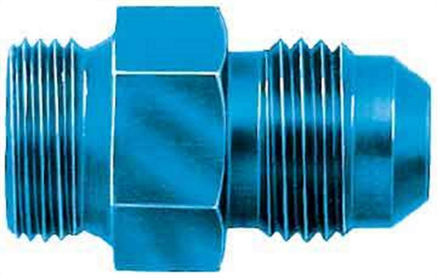 Aeroquip Fcm2113 Blue Anodized Aluminum Carburetor Adapter
