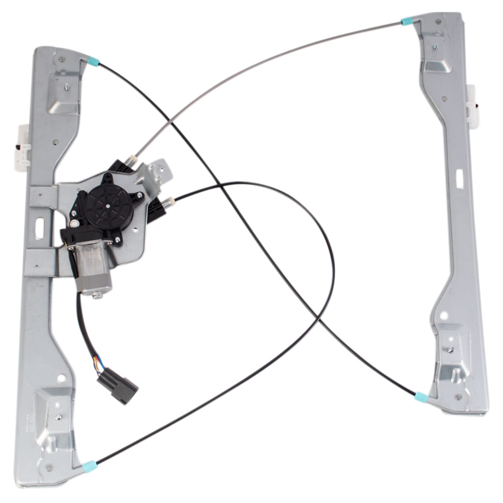 Trq Front Right Power Window Regulator & Motor Assembly Passenger Side Compatible With 2015-2020 Ford F-150 2017-2021 F-250 Supe