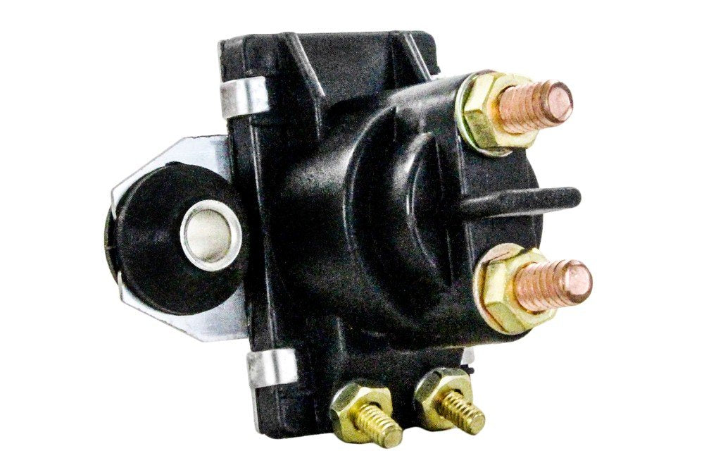 RAREELECTRICAL NEW STARTER SOLENOID COMPATIBLE WITH 4 TERM ISO BASE 12V 89-850187A1 89-850187T1 65W-81941-00-00 SW087 SW097 89-818997A1 89-818997A2