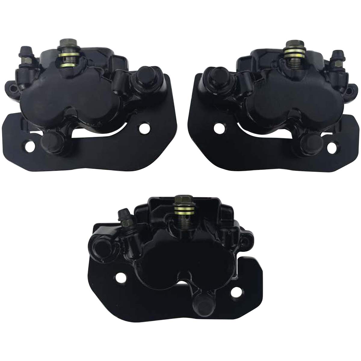 M Mati Rear Right & Front Brake Caliper Set For Can-Am Outlander 450 500 570 650 800 850 1000 Renegade 500 570 650 800 850 1000 705600862 705600861 705600859