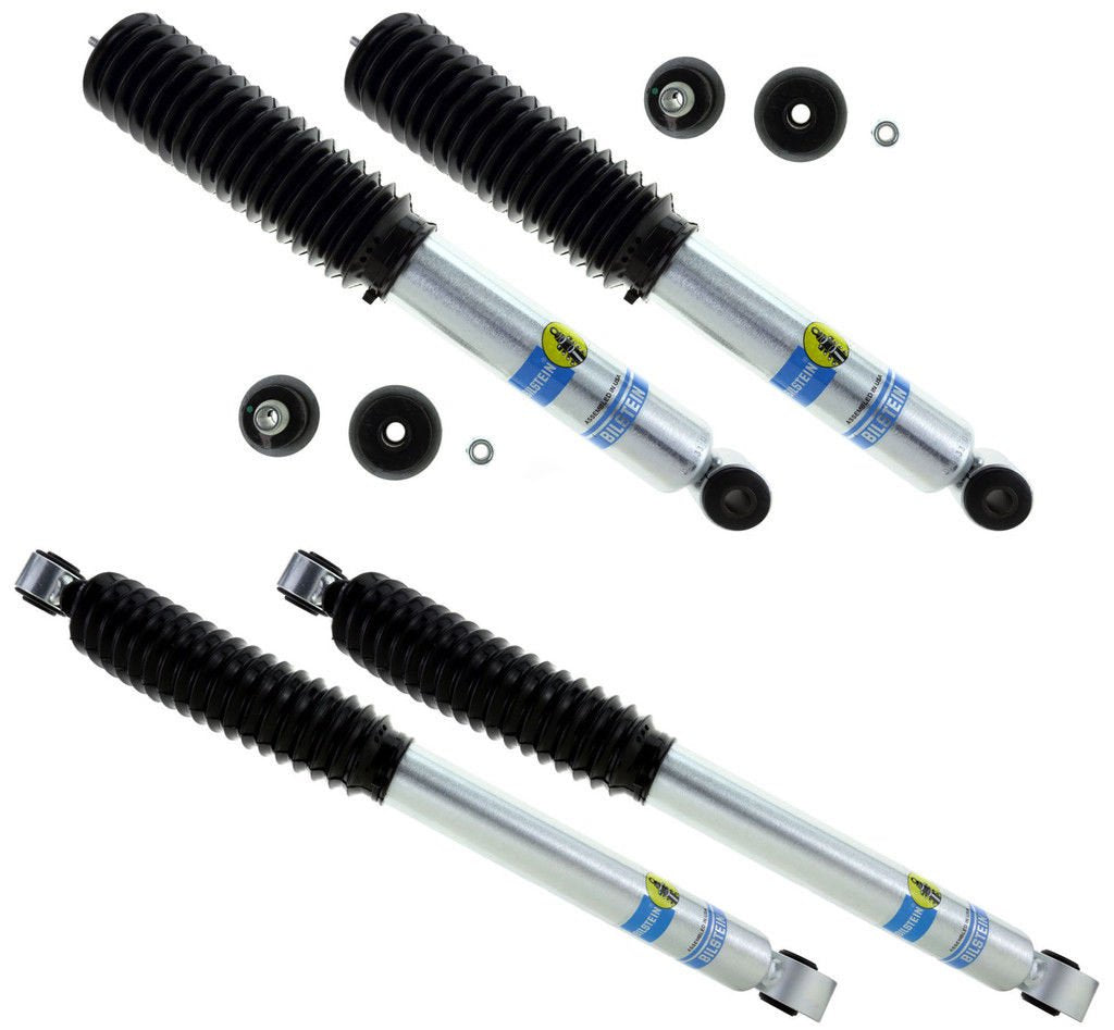 Bilstein 5100 Front 2-2.5', Rear 0-1' Lift Shocks Kit For 99-10 Chevy Silverado 1500Hd 2500 2500Hd 3500 3500Hd 2Wd / 4Wd 2000 2001 2002 2003 2004 2005 2006 2007 2008 2009 2010