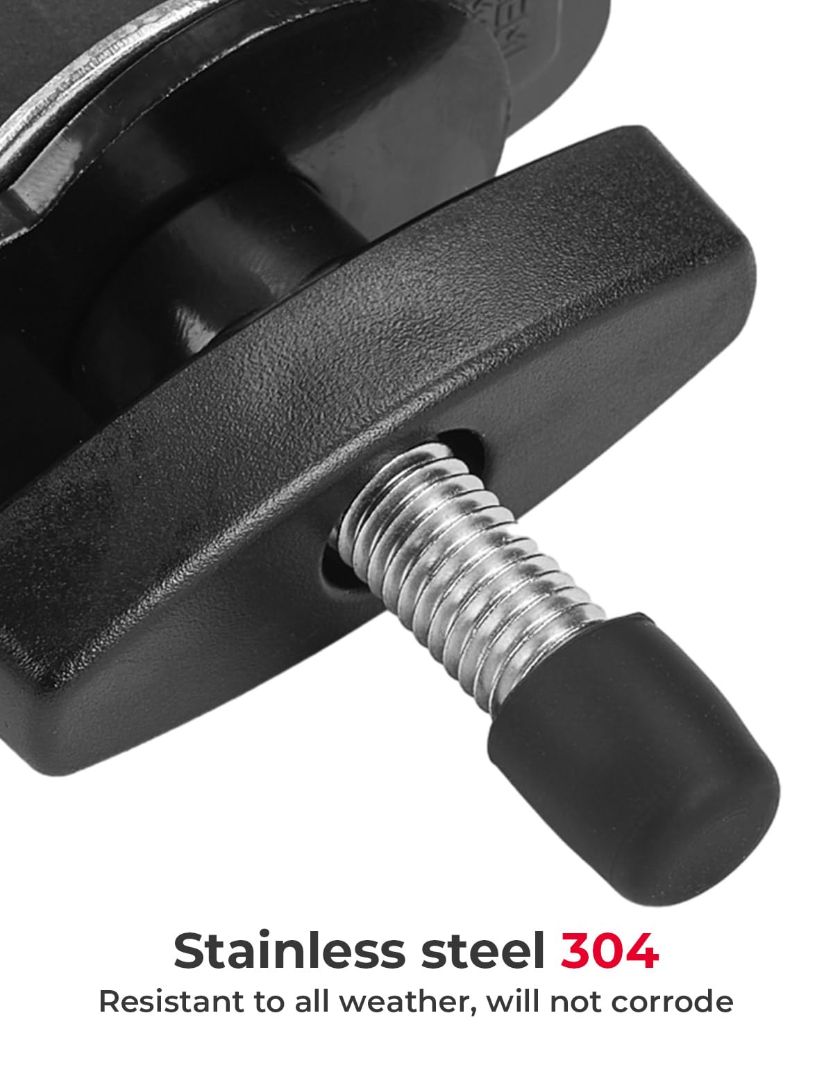 Kemimoto Expandable Anchor Mount, Tie Down Anchors Cargo Anchor Bed Tie Down Tab Kit Compatible With Can-Am Maverick, Defender,