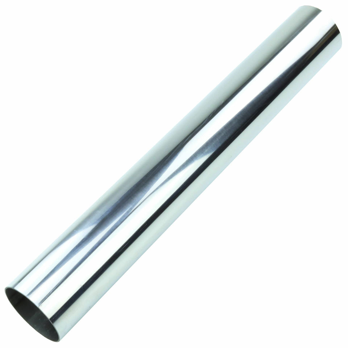 TOTALFLOW 20-304-225-15 Universal Straight Exhaust Pipe Extension - Tube Replacement 304SS Straight Tube 2.25 Inch Outer Diamete