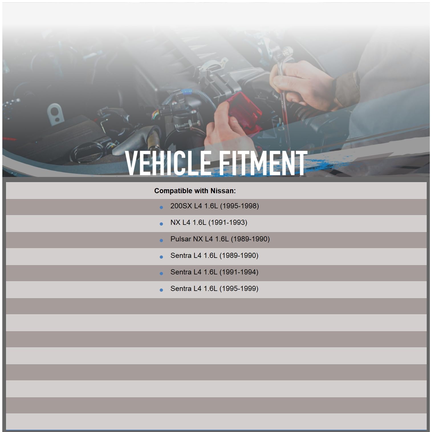 OEG Parts New Starter Compatible with Nissan 200SX 1.6L 1995-1998, Sentra 1.6L 1995-1999 95 96 97 98 99 233000M210, M000T80281,