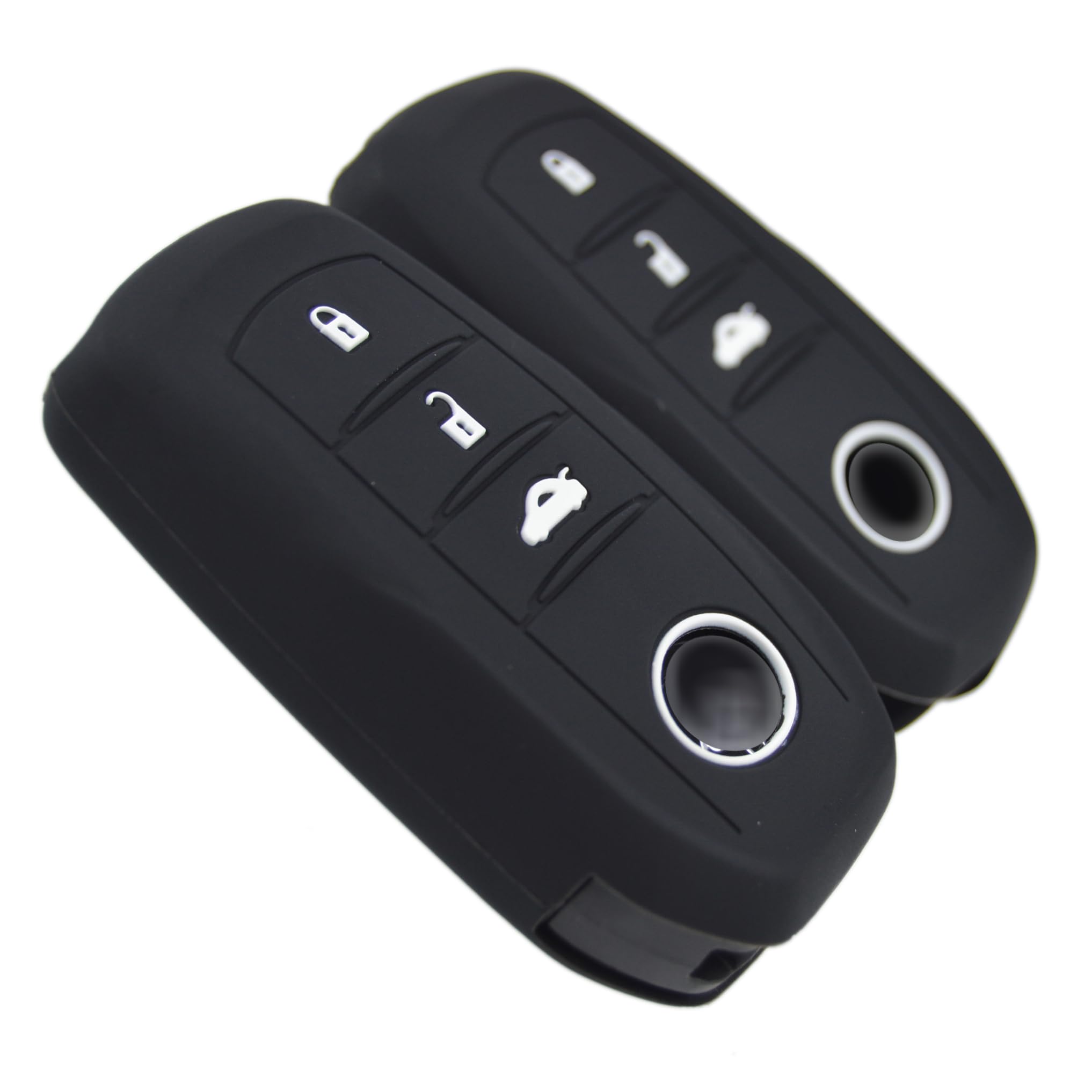 Silicone 3 Buttons Key Fob Cover Case Protector for Toyota 2019+ Land Cruiser 2021+ RAV4 4Runner Corolla Se Grand Highlander Cro