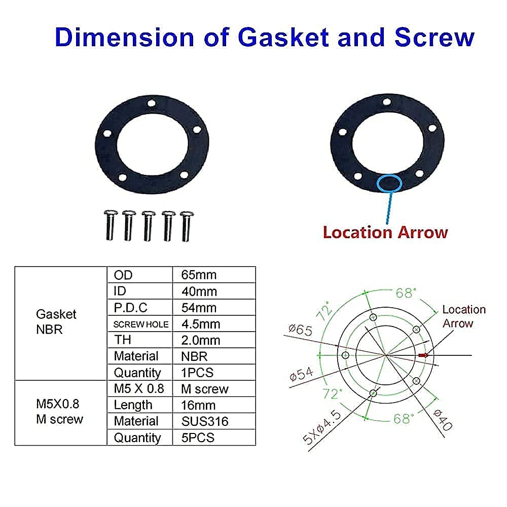 100TECH Fuel Tank Sending Unit Marine Fuel Sending Unit Boat Marine Fuel Sender 10.5''(267mm) Diesel RV Truck Vehicle Water Sens