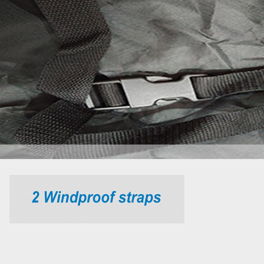 QYMOTO 2-seater Kids Go Kart Cover,Coleman KT196 All weather Protection,Heavy Duty 420D,Outdoor Waterproof Windproof for Coleman