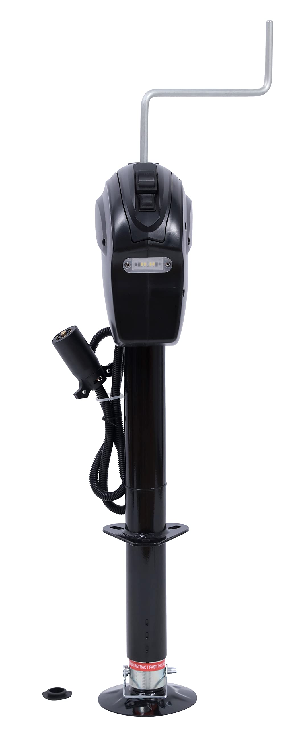 Polestar 12V Dc 3500 Lbs. Power A-Frame Electric Tongue Jack With 7 Way Plug For Rv, Travel Trailer Camper