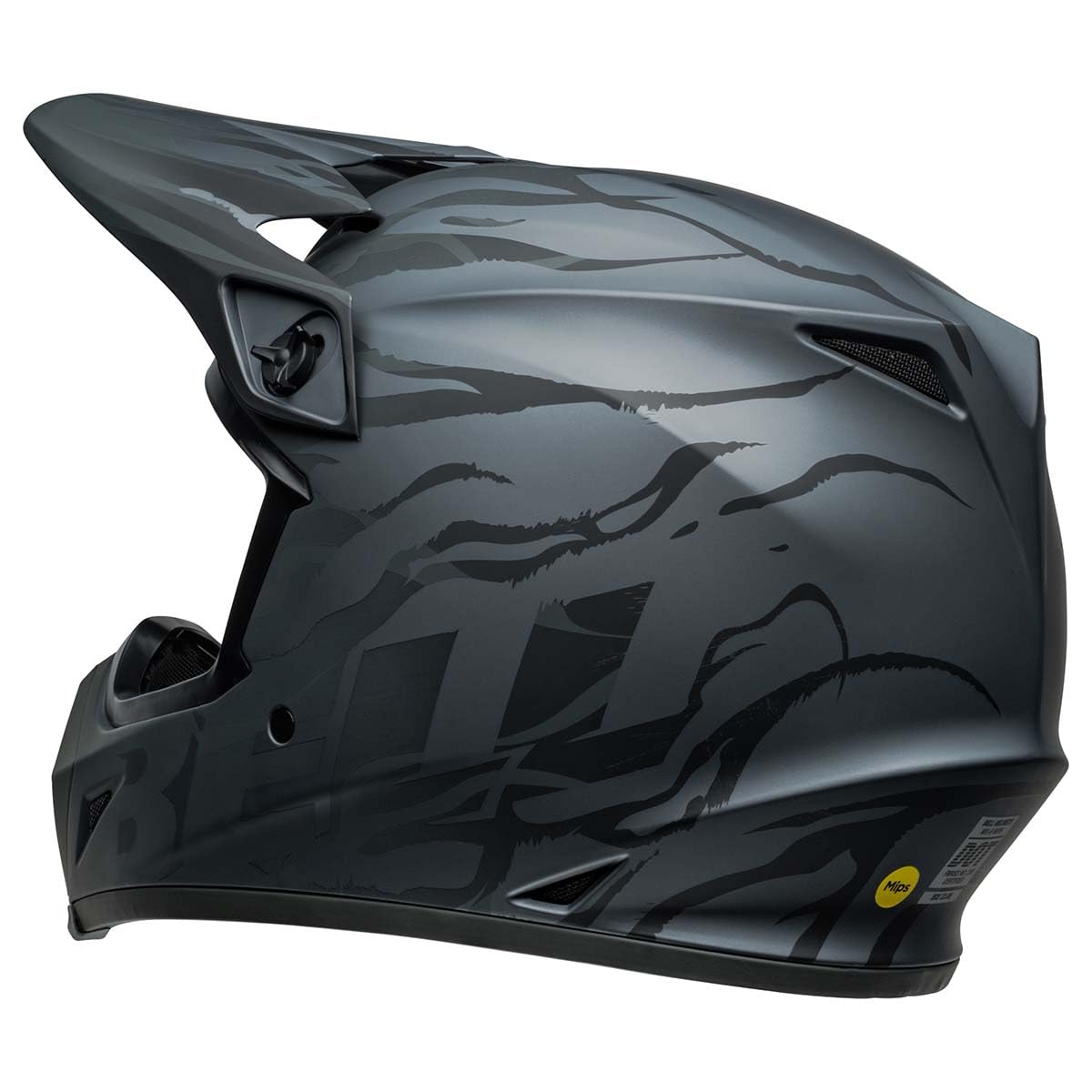Bell Mx-9 Mips Dirt Helmet (Decay Matte Black - 2X-Large)