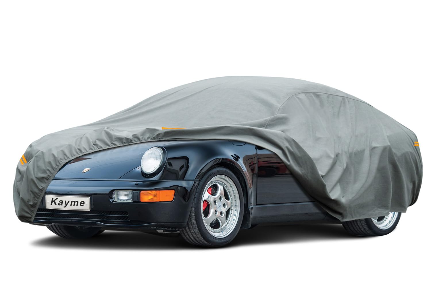 Kayme Heavy Duty Car Cover Custom Fit Porsche 964 993 930 (1967-1997) Waterproof All Weather For Automobiles, Full Exterior Cove