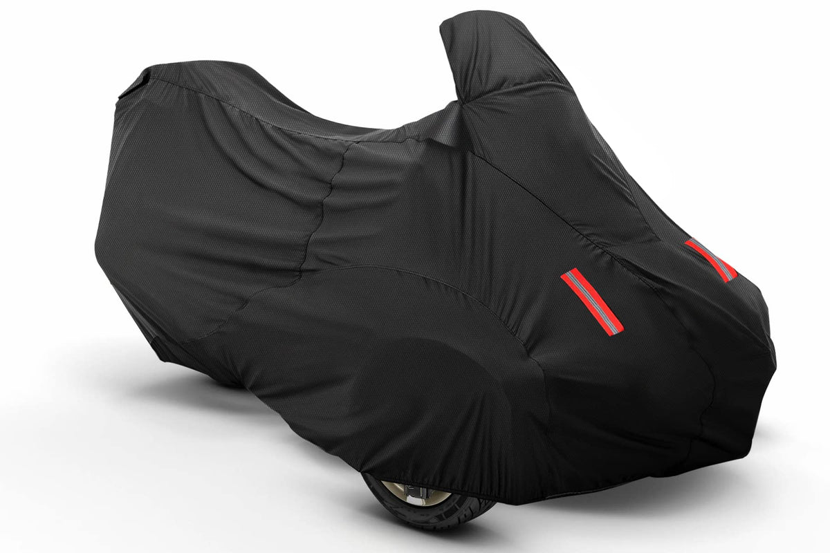 Can Am Spyder RT Cover 2010-2022, Can Am Spyder Cover Waterproof All Weather, 420D Oxford Cloth PU Coating, Waterproof and Anti-