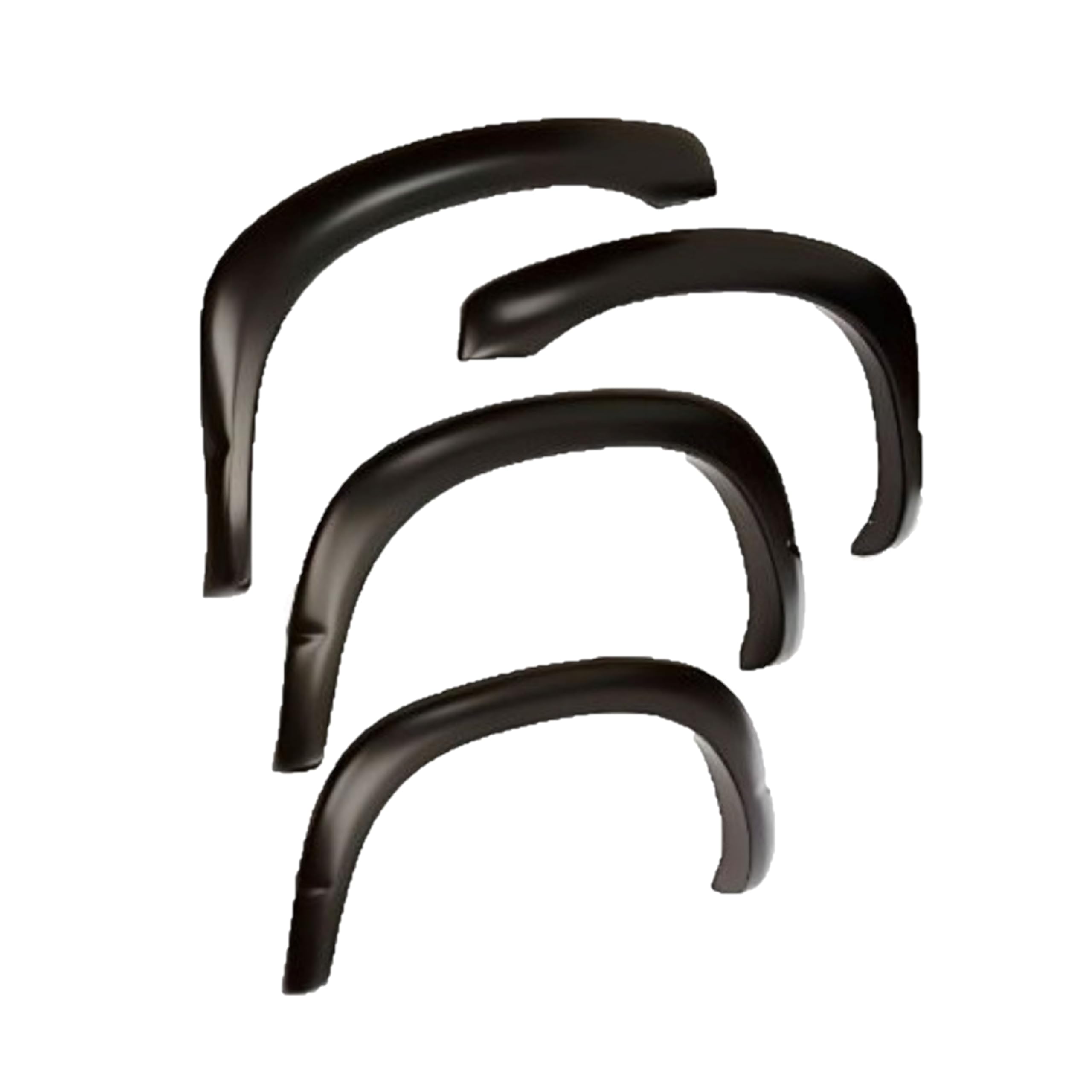 Bushwacker - OE Style, Front & Rear Fender Flares | Fits 2021-2025 Ford F-150 (Excludes Lightning), Black | 4-Pcs. 20962-02