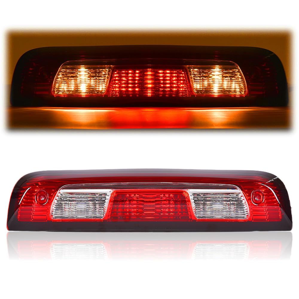 Pit66 Rear High Mount 3Rd Third Brake Light Compatible With Chevy Silverado/Gmc Sierra 1500 2500 3500 2015 2016 2017 2018 2019 2