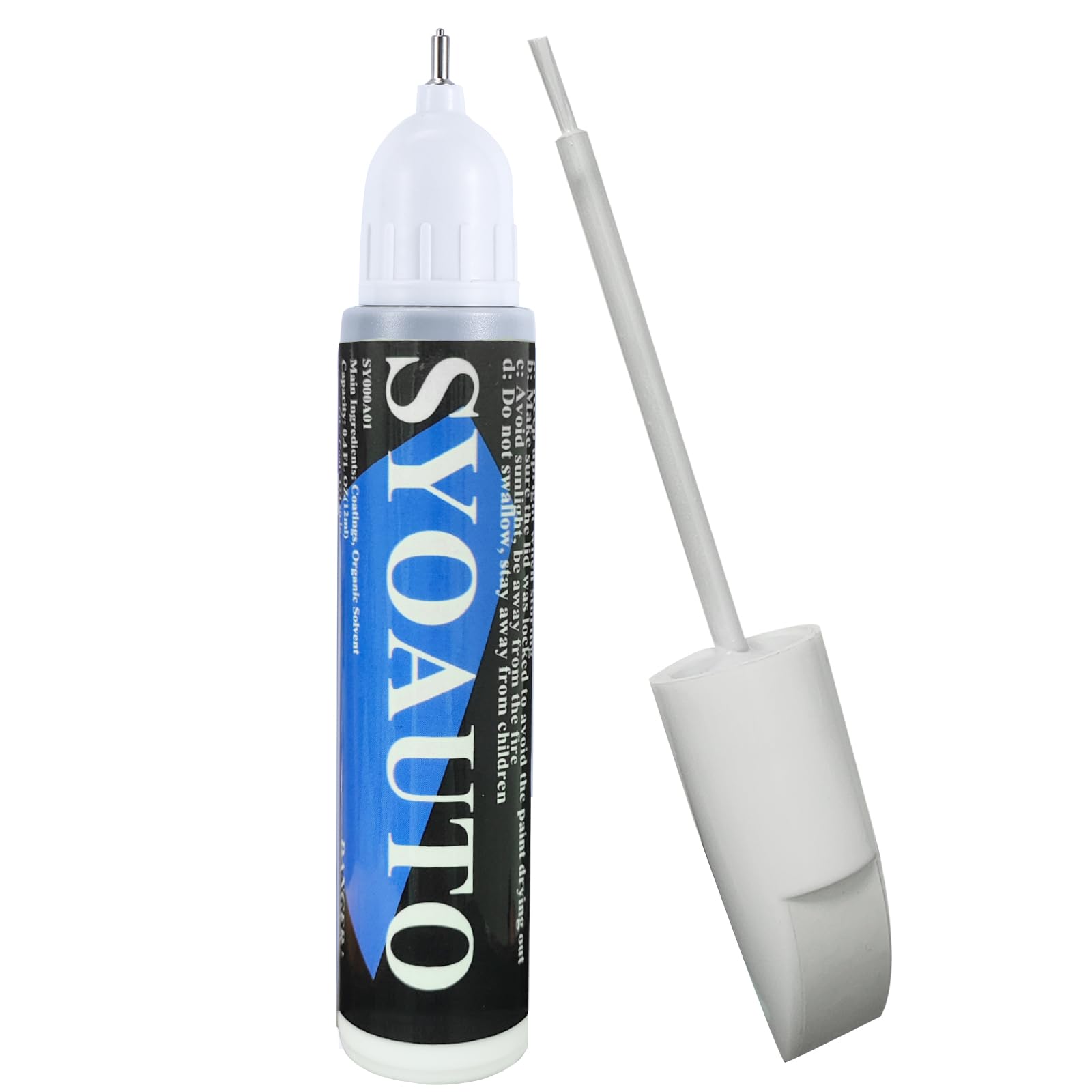 Syoauto White Touch Up Paint For Cars, White Car Touch Up Paint White Auto Paint Scratch Repair Automotive Touchup Paint Pen 2 I