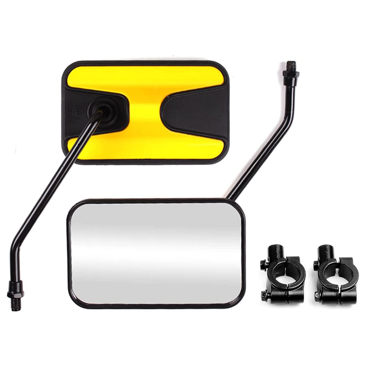 ATV Mirrors, Xislet ATV Rear View Mirrors with Mount Compatible with Honda Rancher Foreman Polaris Sportsman Touring Can-Am Outl