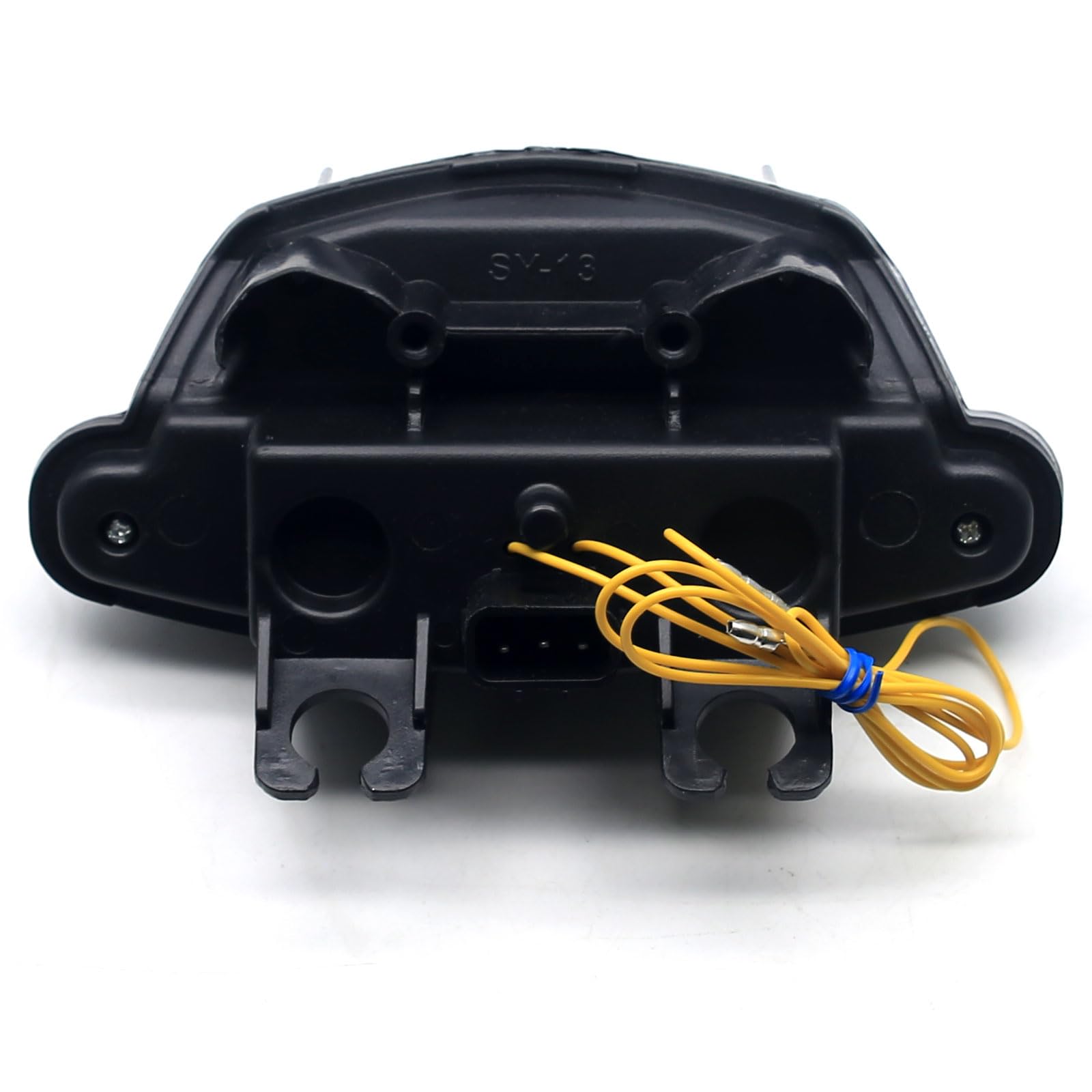 Mzs Motorcycle Tail Light, Led Integrated Turn Signal Blinker Smoke Lens Compatible With Gsxs 750 2017-2020 / Gsxs750Z 2017-2020