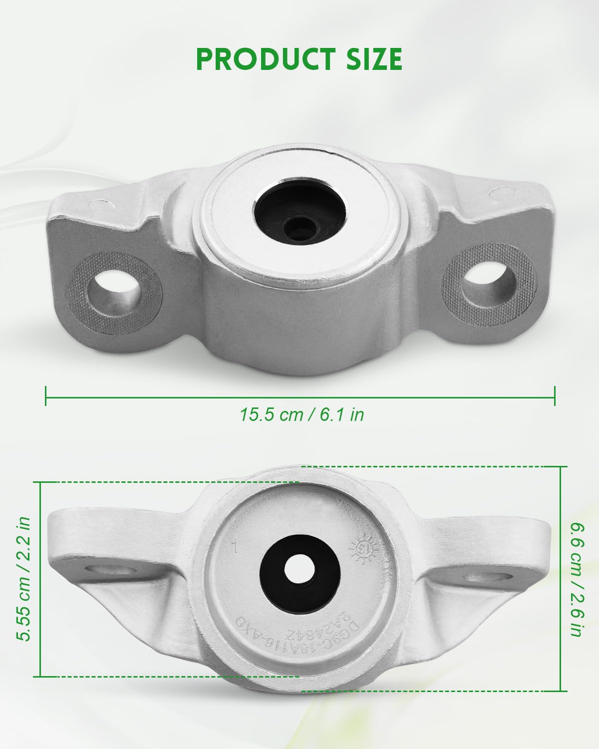 JUWEVAZU DG9Z-18A161-C Rear Upper Suspension Struts Fit for Ford Fusion 2013-2019, Fit for Lincoln MKZ 2013-2019, Replace AD-111