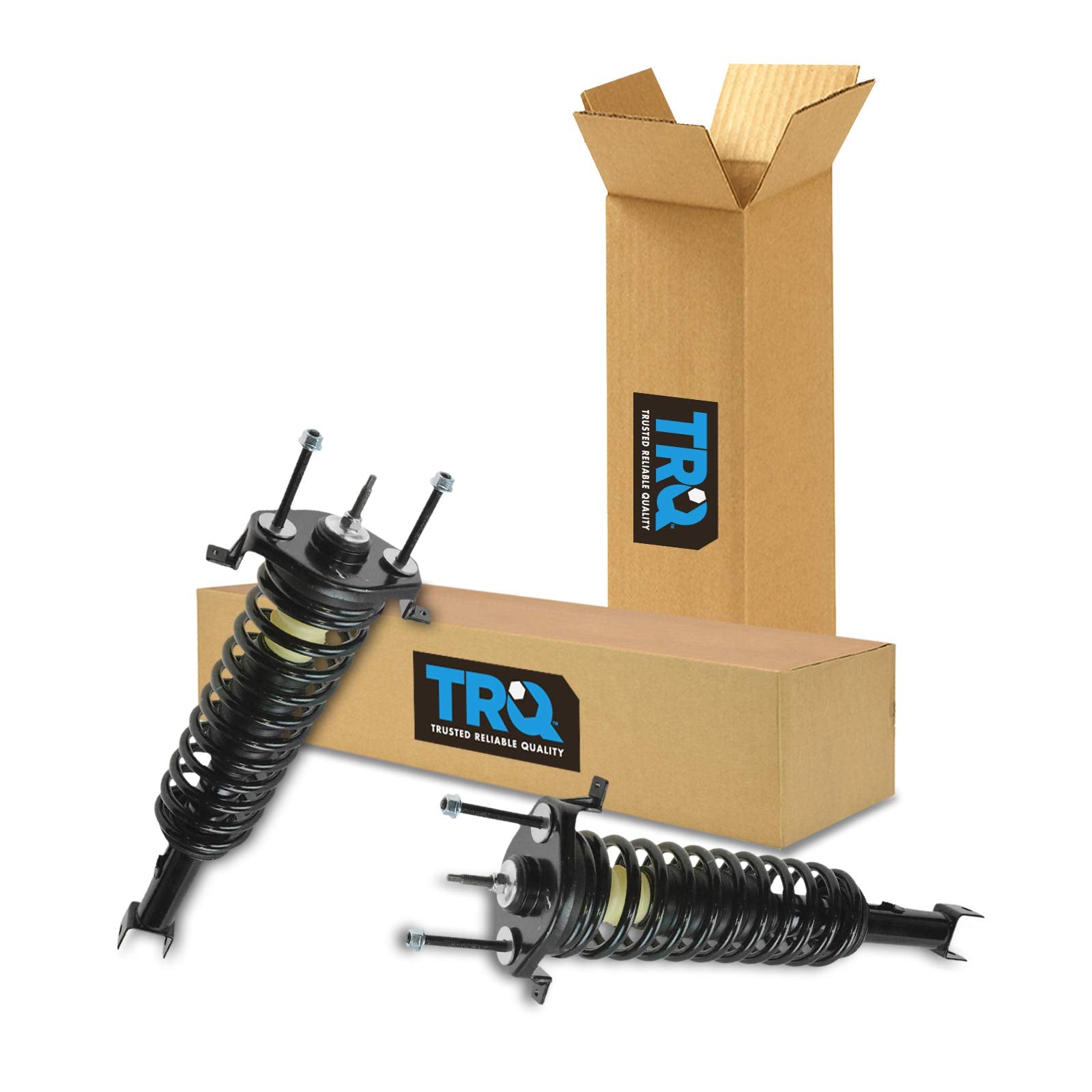 Trq Rear Strut & Coil Spring Assembly Set Driver & Passenger Sides Compatible With 01-06 Chrysler Sebring