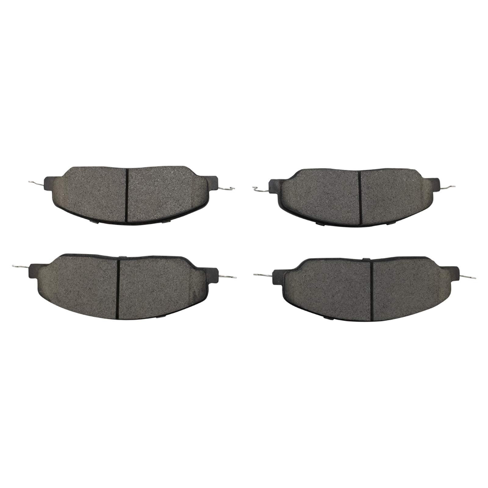 Trq Front Brake Pad & Rotor Kit Brake Pads Brake Rotor Ceramic Compatible With 2005-2014 Ford Mustang