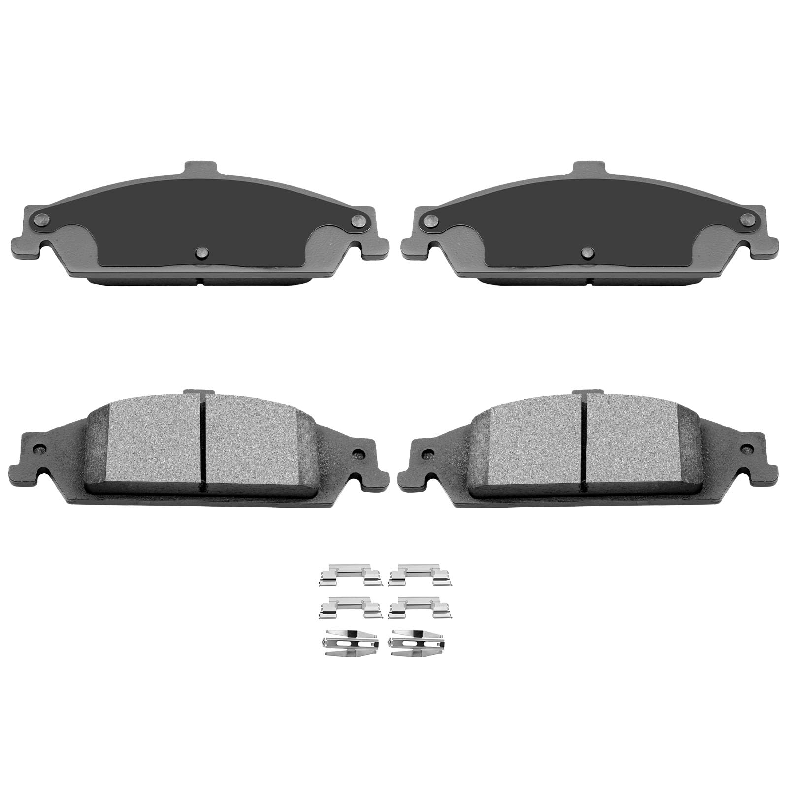 Automuto 4Pcs Front Ceramic Disc Brake Pads Set D727 For Chevrolet Classic Malibu For Oldsmobile Alero Cutlass For Pontiac Grand