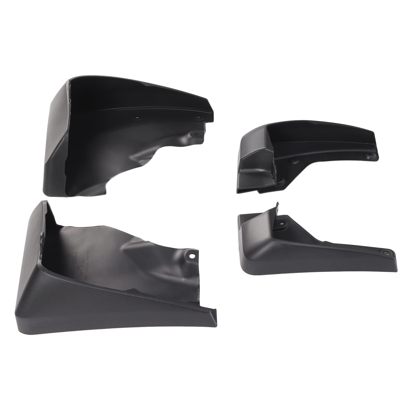 Fydun 4Pcs Splash Guards Mud Flaps Abs Black Wheel Mudguard Mudguards J101Ssj000 Replacement For Subaru Forester 2019-On