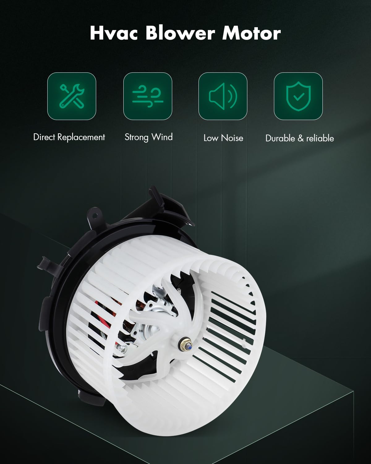 Scitoo 700319 Front Hvac Blower Motor With Fan Cage For Dodge 2007-2009,For Freightliner 2007-2016,For Mercedes-Benz 2010-2018