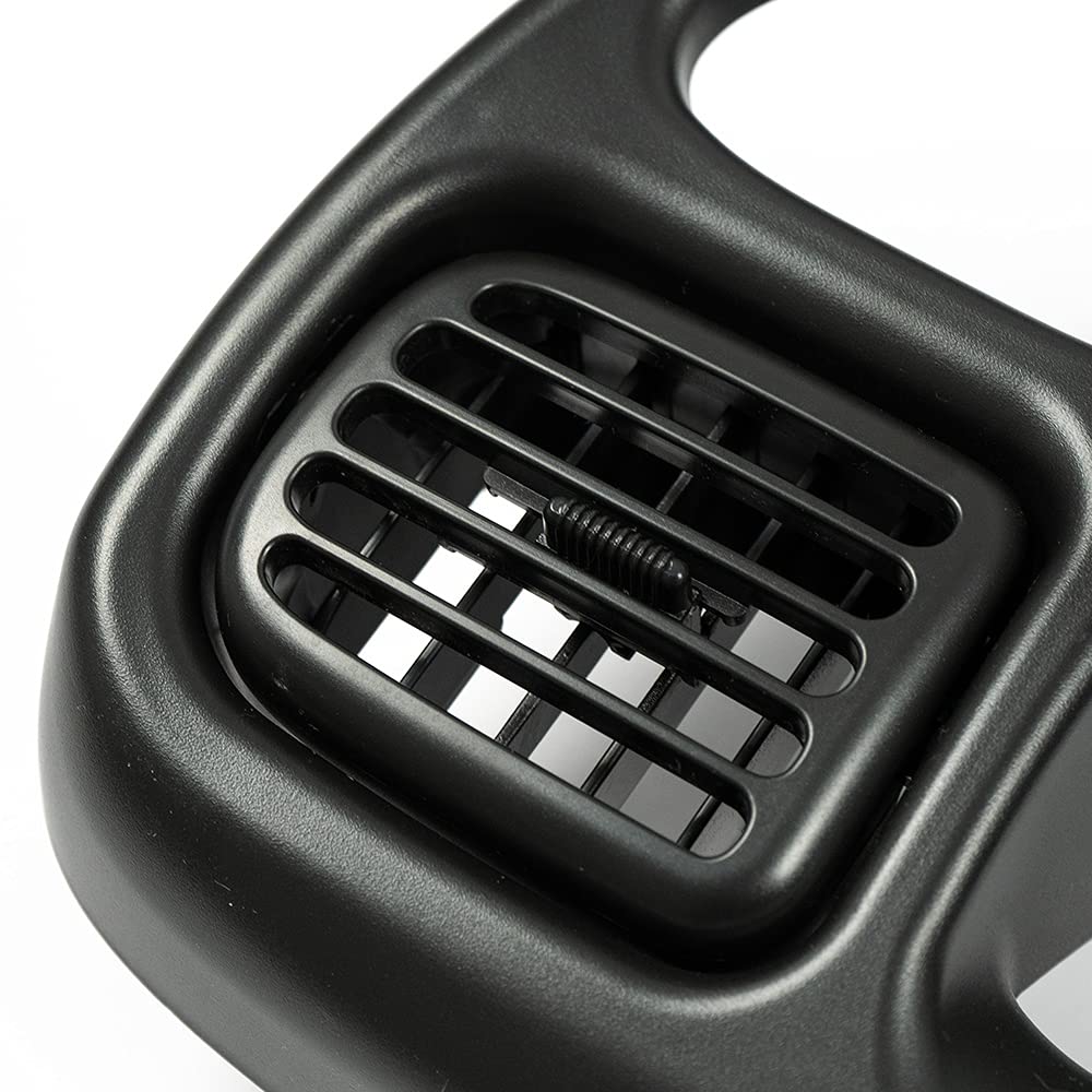 Cheda Dash Board Bezel Cover Cap Compatible With 1998 1999 2000 2001 Dodge Ram 1500 1998-2002 Dodge Ram 2500 3500 Instrument Panel Cover W/Vents