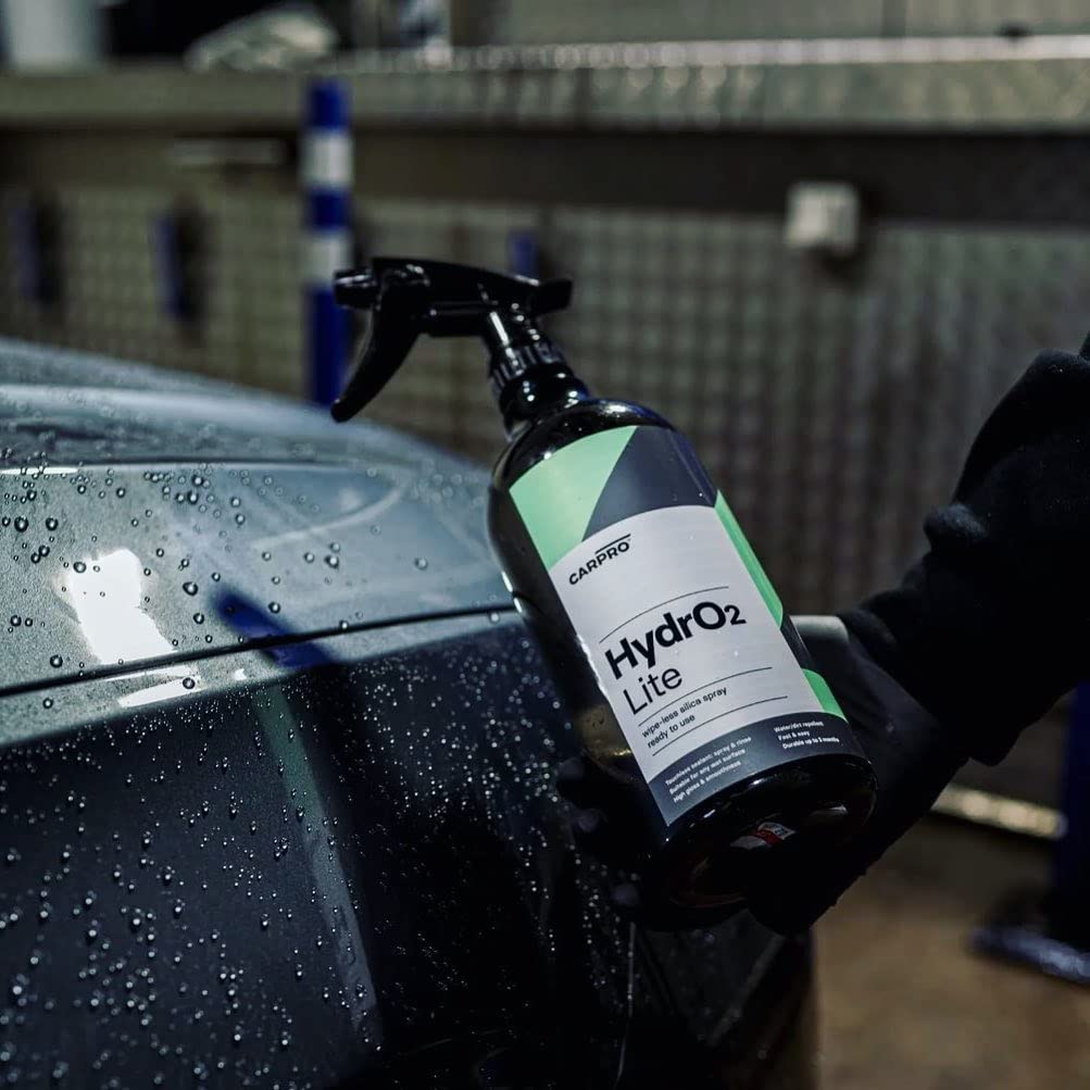 Carpro Hydro2 Lite Touchless Silica Sealant - Spray-On And Rinse-Off Automotive Paint Sealant - Ready To Use Formula - 500Ml Wit